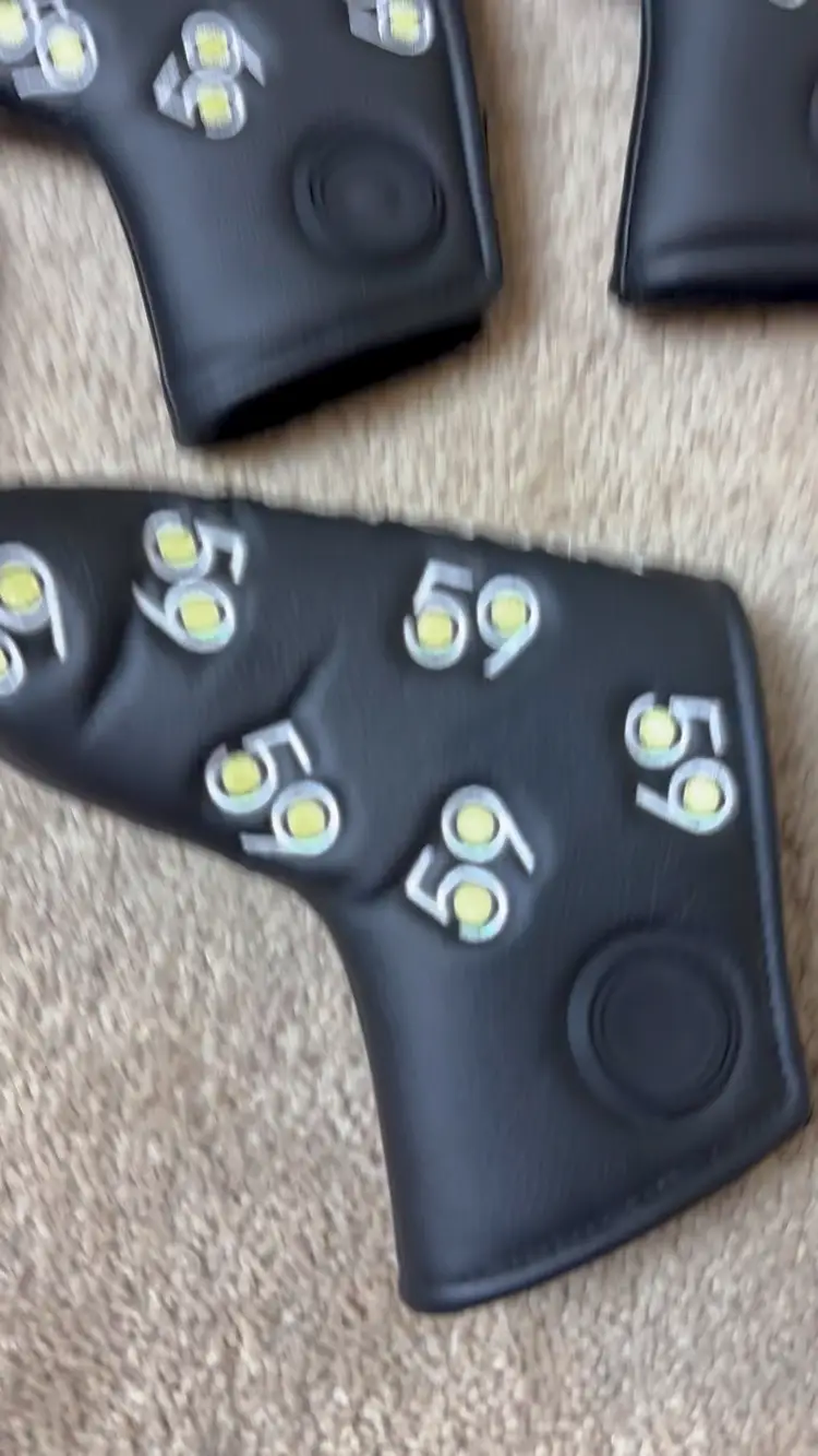 Lot Of 7 High Quality Magnetic Putter Headcovers