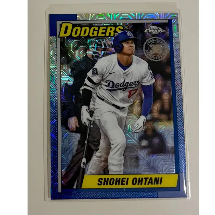 Shohei Ohtani 1990 Topps Silver Pack Los Angeles Dodgers