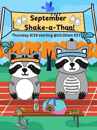 September Shake-A-Thon