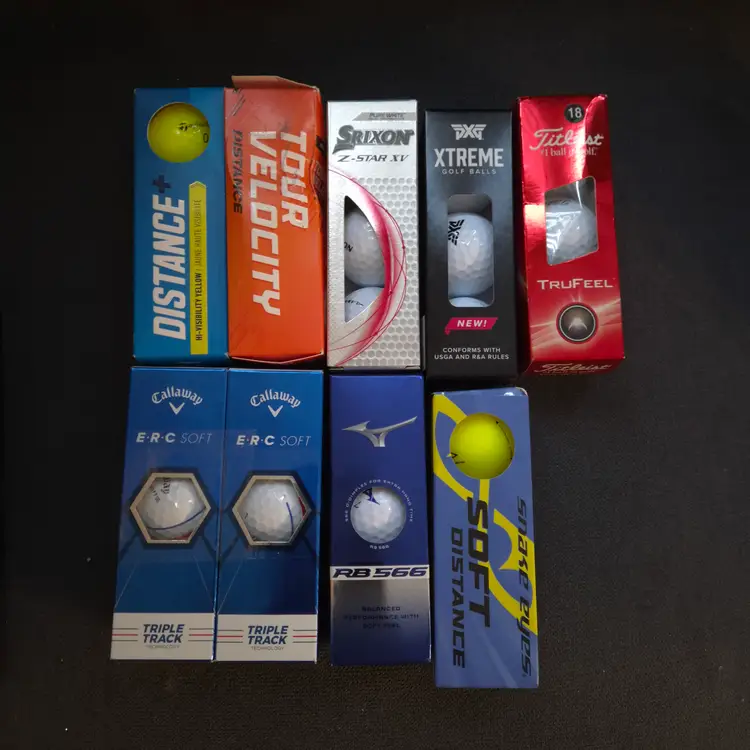 Sleeve Of Golf balls