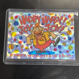Ren & Stimpy Stinky Wizzleteats Foil