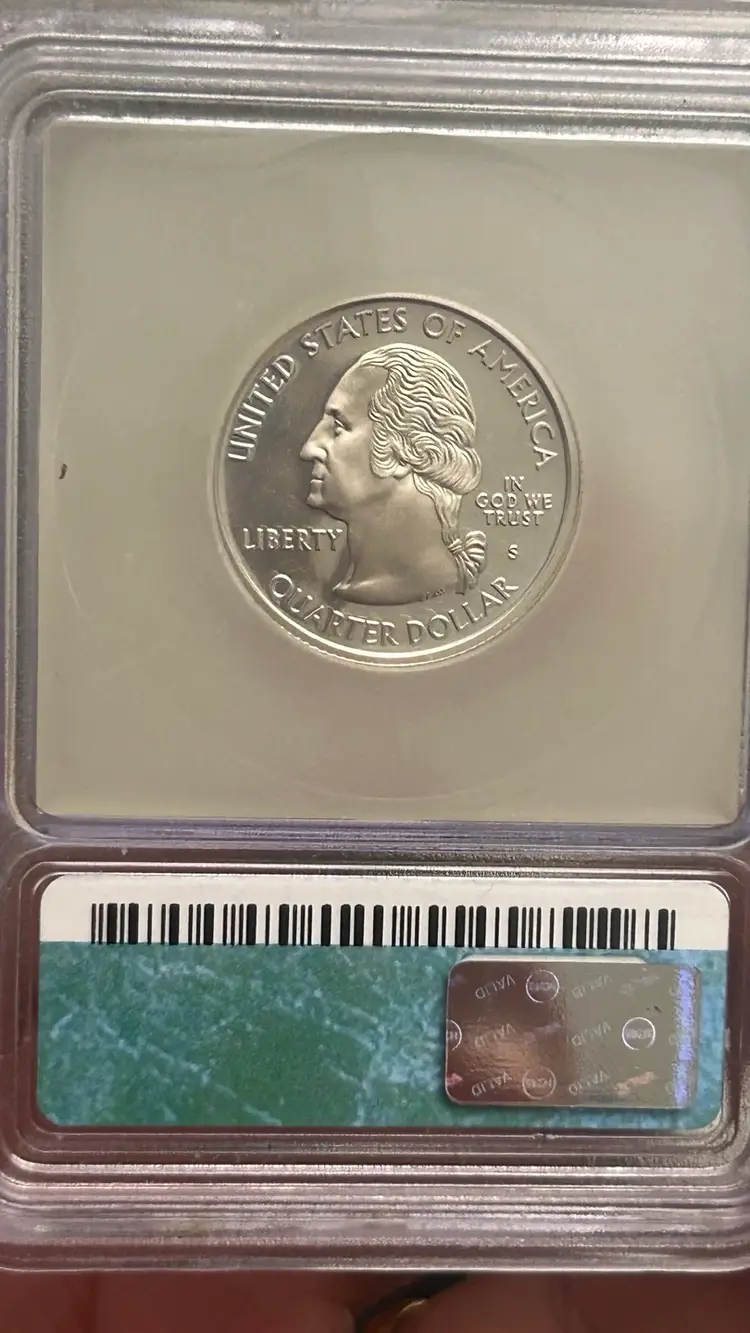 2003 S Wisconsin silver Quarter 