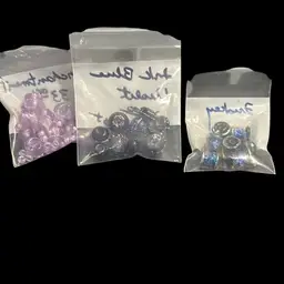 #03 - Gorgeous Lampwork Glass Bead Bag Choice Of 1