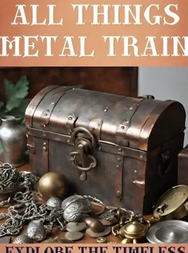 This Train Is Putting The Pedal To The Metal !!!!Brass, Copper And Silver!  Oh My!!!