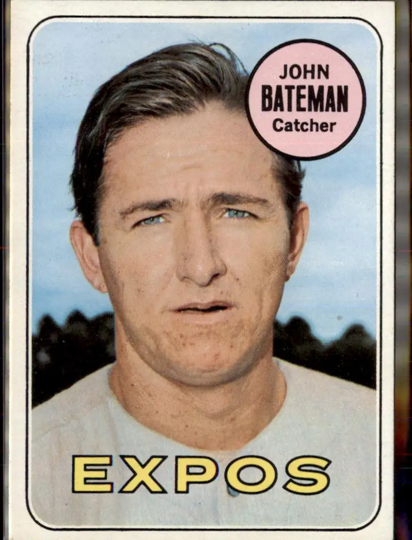 1969 Topps #138 John Bateman - (pk3) - Montreal Expos