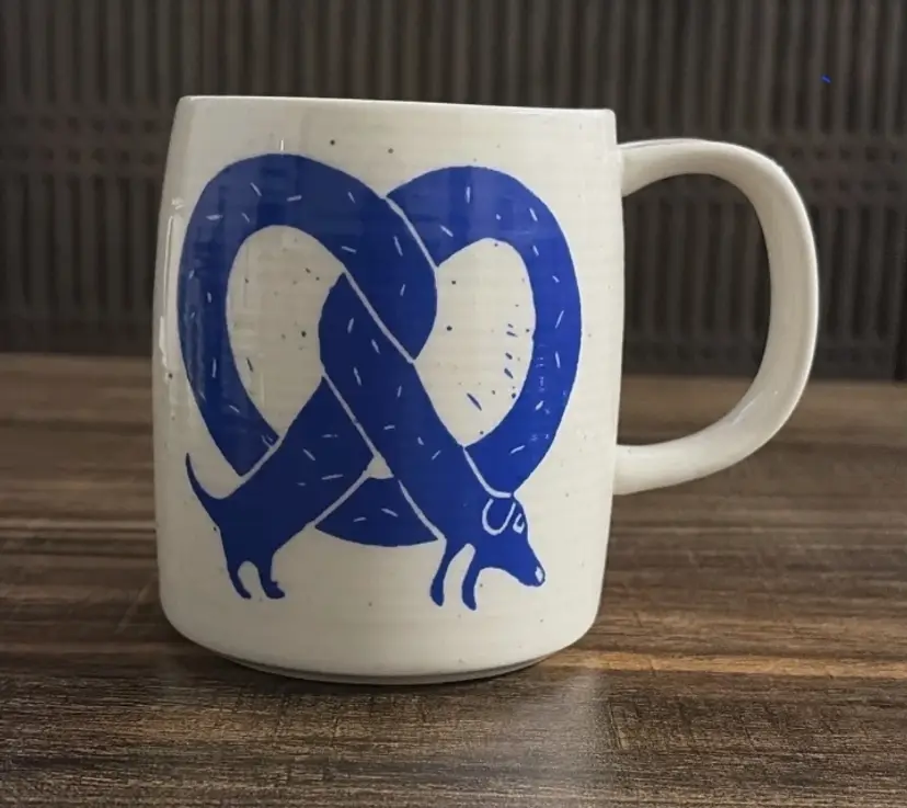 Anthropologie Dachshund Pretzel Dog Mug Sowie Sowie