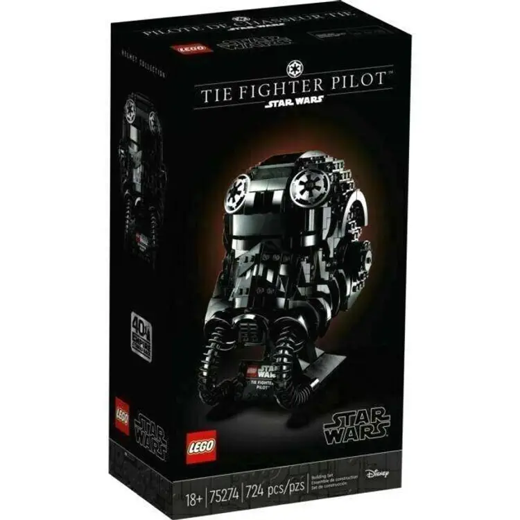 LEGO Star Wars TIE Fighter Pilot Helmet 75274 Set. Brand New & Sealed, RETIRED