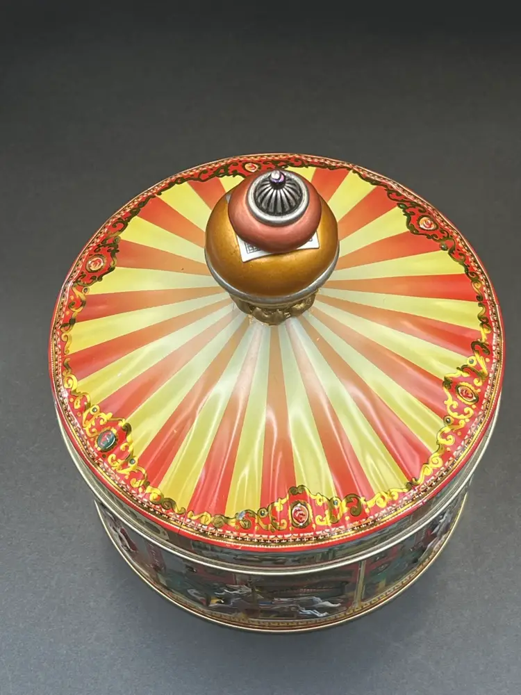 Vintage Churchill’s Confectionery Carousel Tin