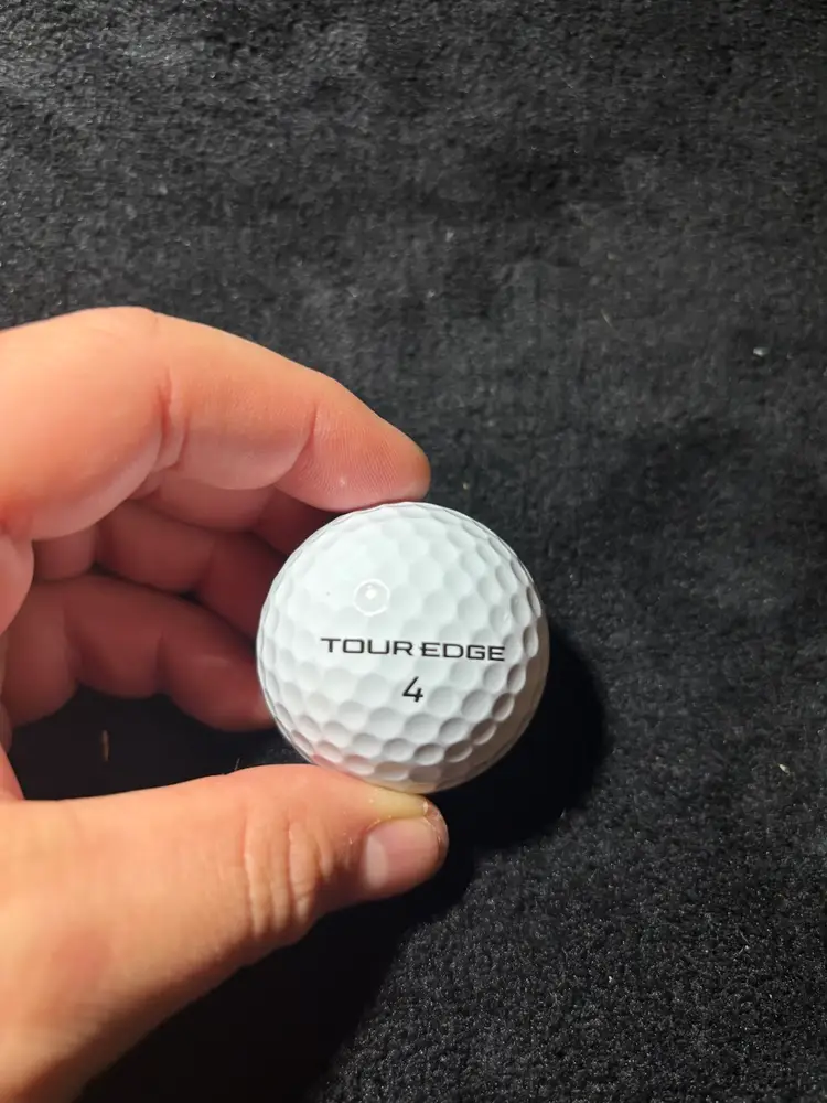 Tour Edge Exotics Golf Balls | 1 Sleeve 2025 NEW (White, 3 Balls Total)