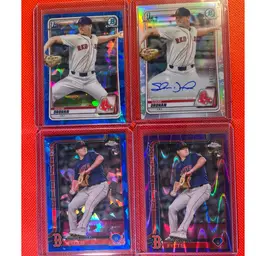 Red Sox Team Lot - Pitching Prospects (AU, RC, #)