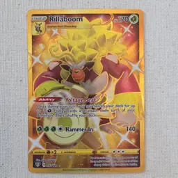 Rillaboom 197/189 Secret Rare Gold Darkness Ablaze