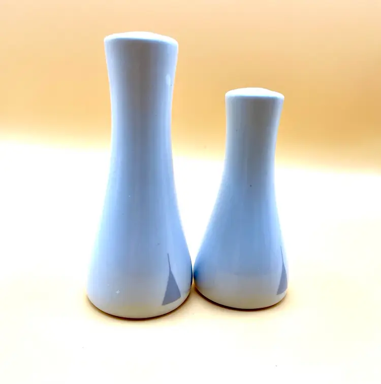 Vintage Impromptu Iroquois Ben Seibel Pyramids Salt & Pepper Shakers MCM 1960s