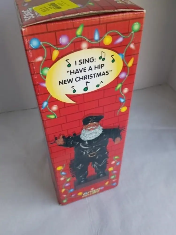 70's Dancing and Singing "Rappin Santa"