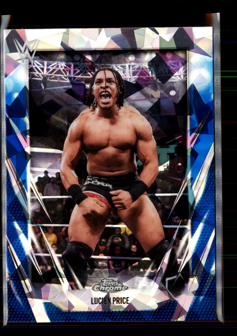 Lucien Price #/150 2026 Topps Chrome Sapphire WWE #107 - (143) - NXT