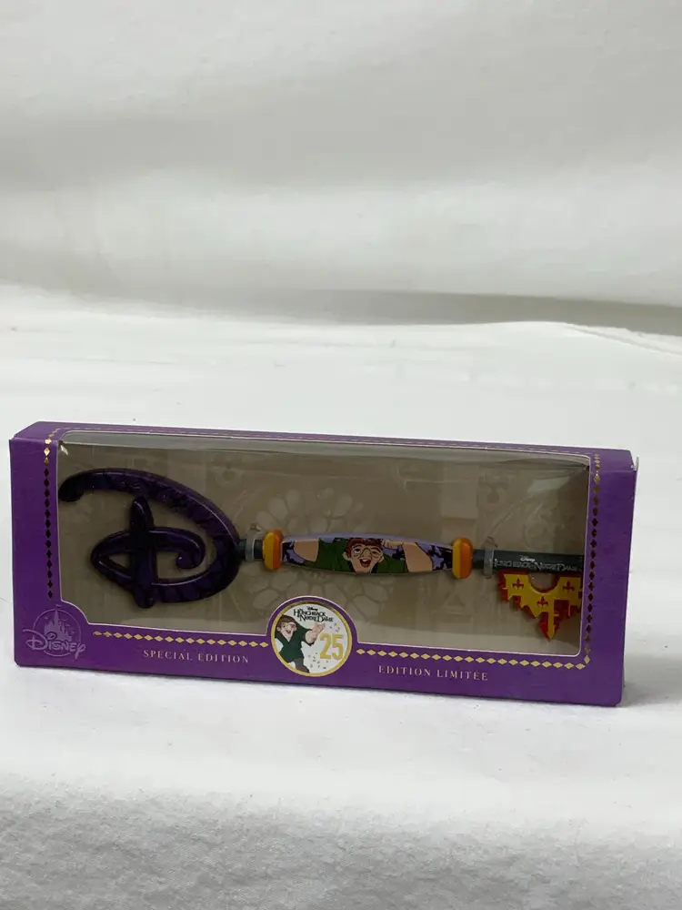 Disney The Hunchback of Notre Dame 25th Anniversary Collectible Key