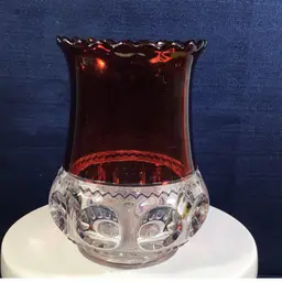 EAPG King Crown Celery Vase