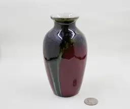 Ceramic vase, 6"