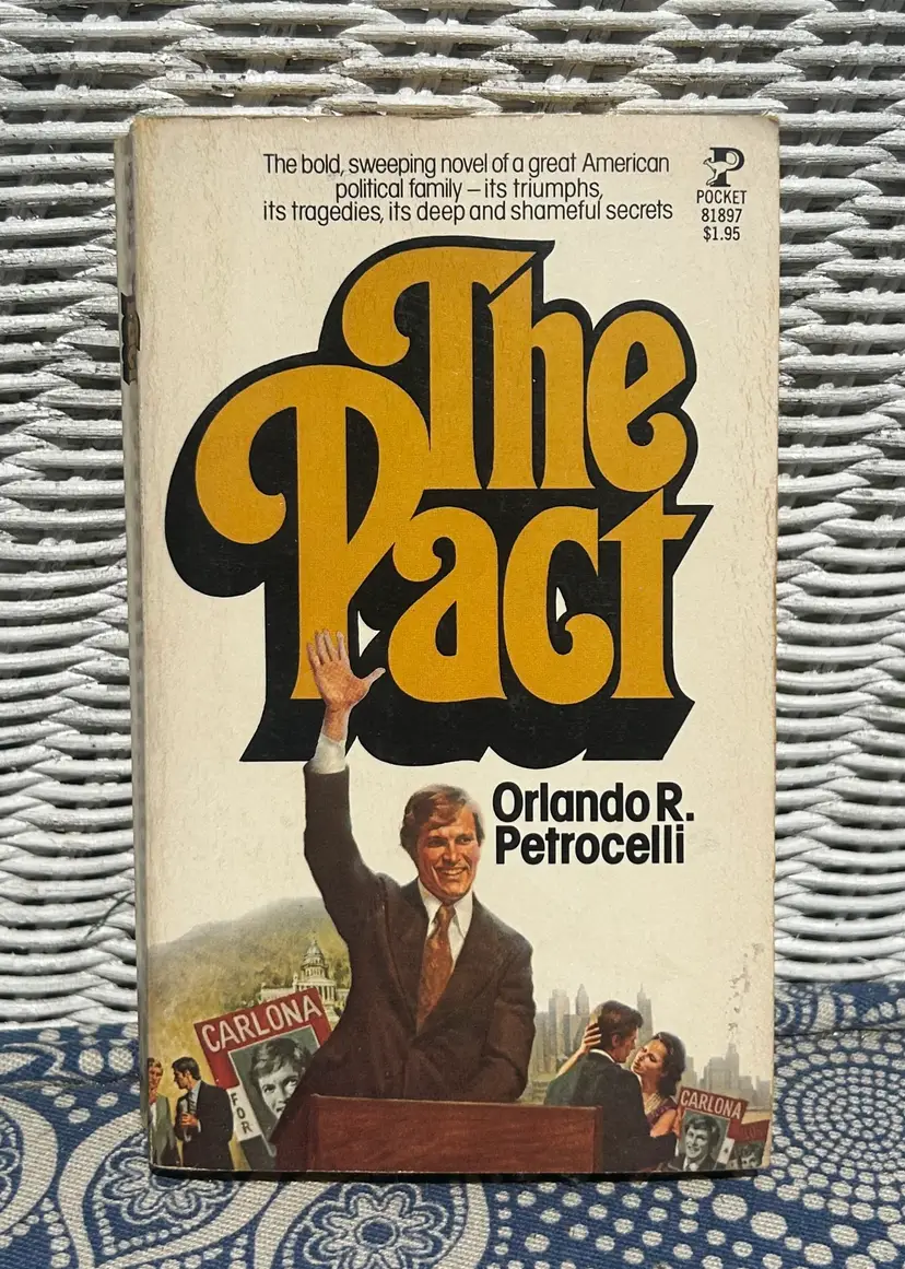 Vintage 'The Pact' Orlando R. Petrocelli Paperback 1974 Pocket Books