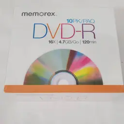 Memorex 10 Pack DVD-R ~ NEW Package