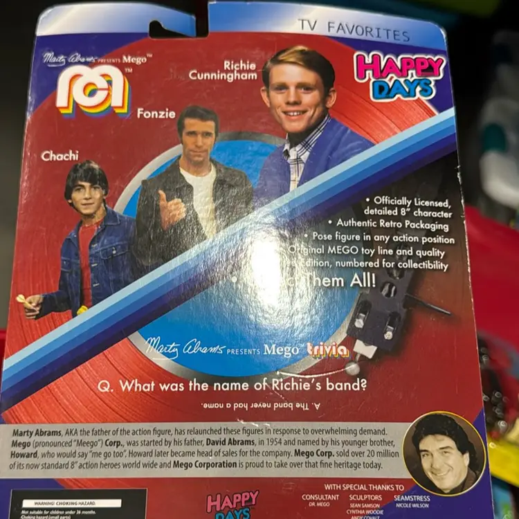 Happy Days Richie Cunningham Figurine Megan Branded.  In C3