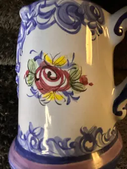 Vintage Haviland Limoges France AUTUMN LEAF Demitasse Cup and Saucer