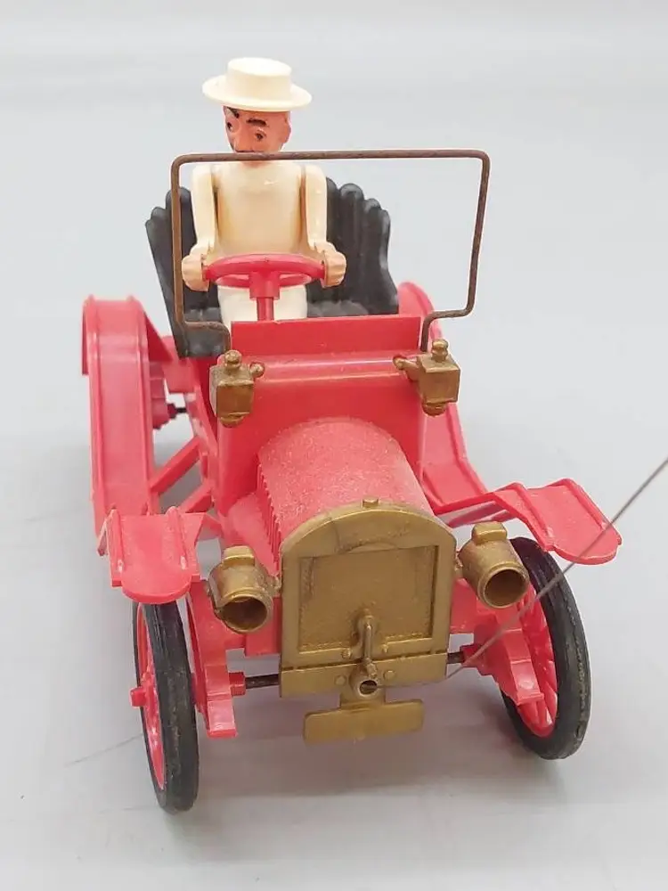 Vintage Revell 1951 Maxwell 1910 Model Auto Action Pull Toy Plastic Car 