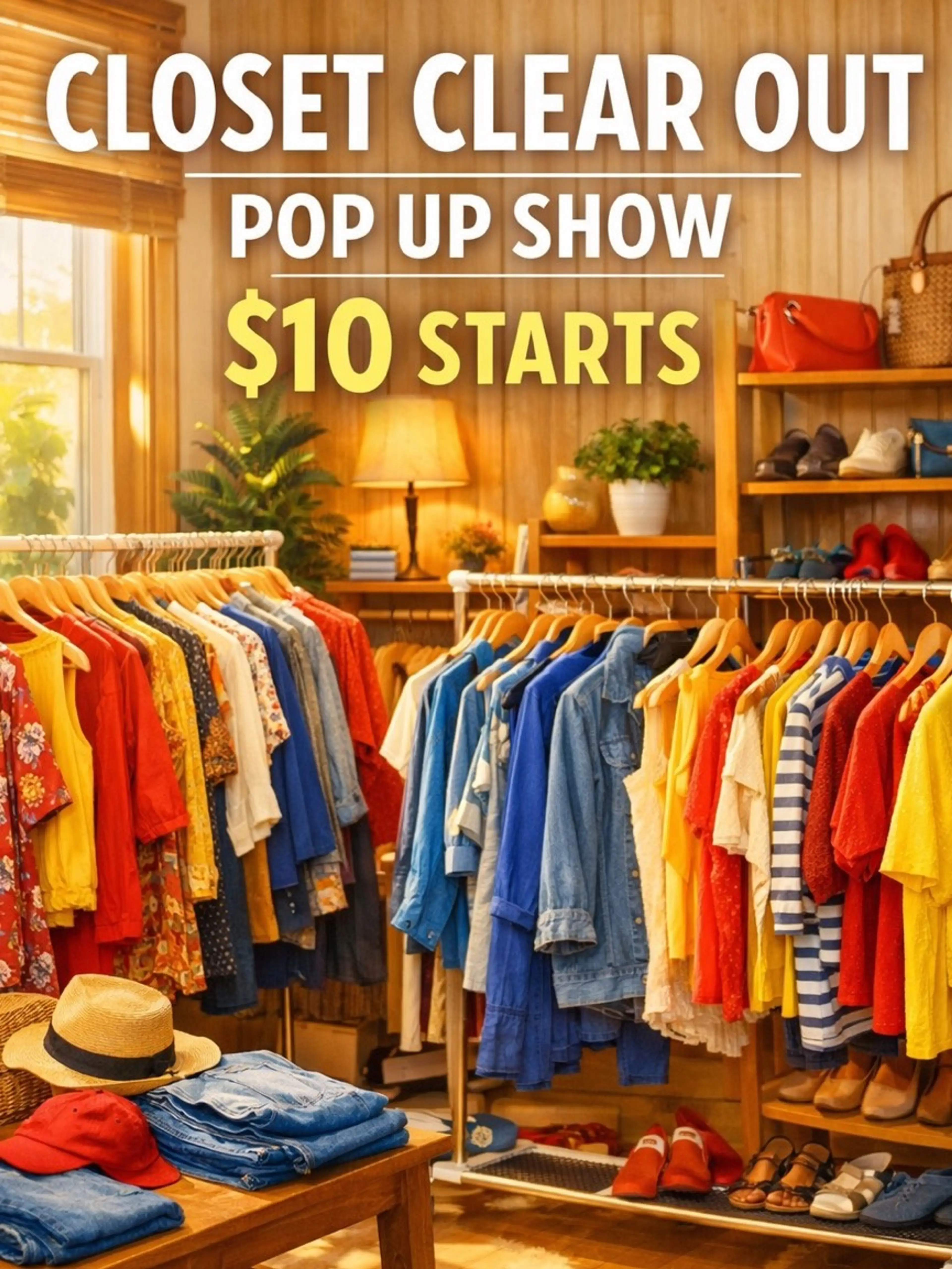 Wednesday Closet Clear Out! $10 Starts + Sneak Peek Dress Show