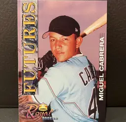 2001 Royal Rookies - Futures Miguel Cabrera - Florida Marlins / Detroit Tigers 