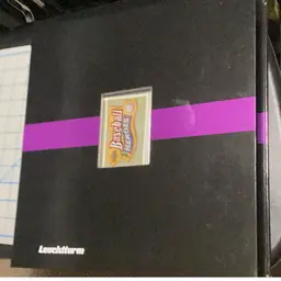 M26 - Binder Of Baseball Cards Over 500