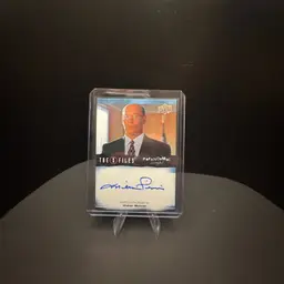 2019 Upper Deck X-Files: Monsters of the Week Mitch Pileggi as Walter Skinner Auto