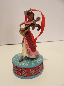 * Disney Store 2016 Sketchbook Ornament Singing Princess Elena Of Avalor Tested