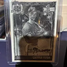 2025 Shoebox Collections Chipper Jones /75
Atlanta Braves