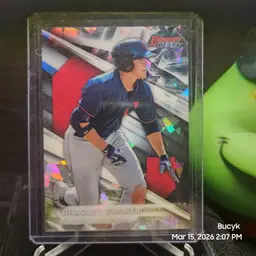 2016 Bowman's Best Atomic - Bradley Zimmer Cleveland Guardians