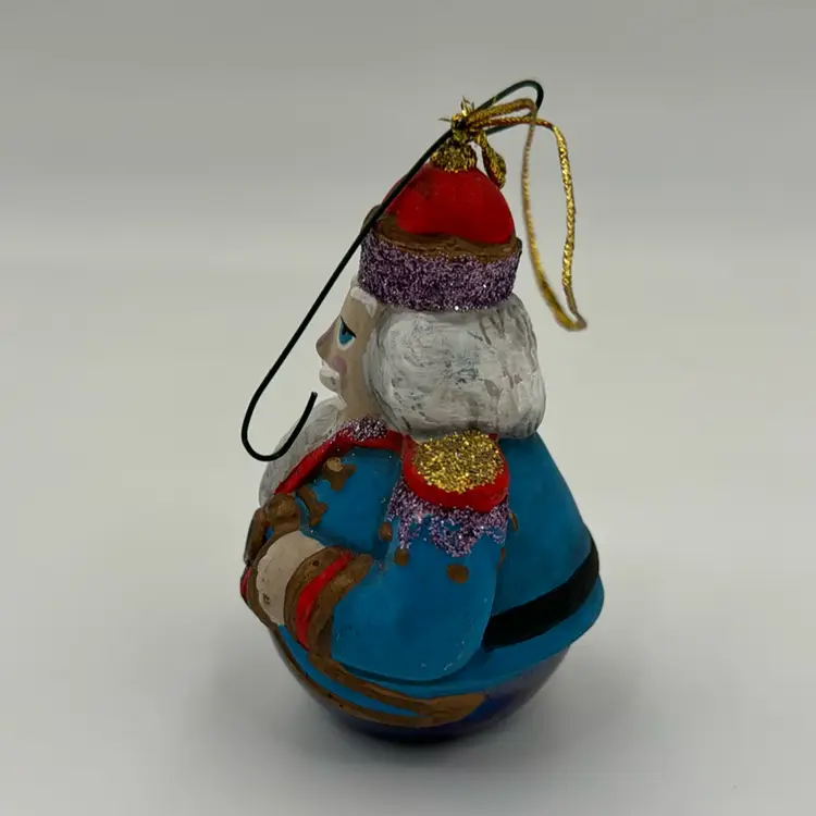 #3. Vintage HandPainted Ceramic Christmas Nutcracker Toy Soldier