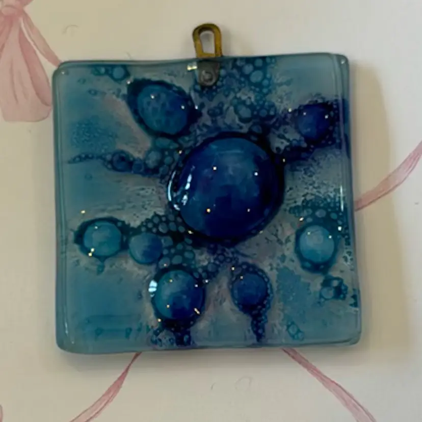 Blue Glass Pendant