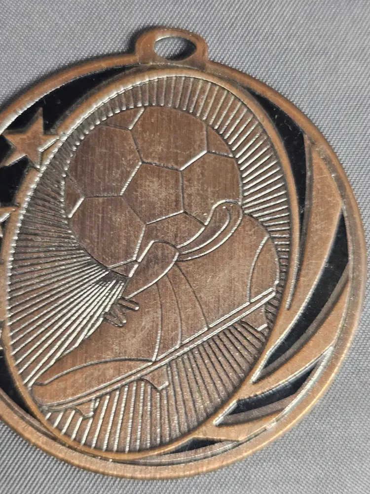 GGSA Soccer Spring 2022 "Chompers" Trust in the Lord With all Your Heart Medal