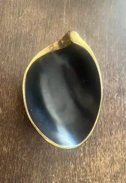 Carl Aubock Model Patinated Brass Bowl  Originally Designed In 1950’s