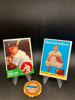 Vintage Redsox Schilling And Sullivan Boston Redsox