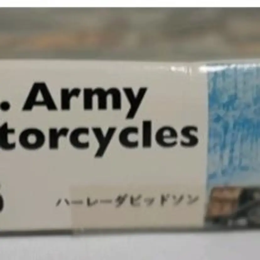 Vintage ITALERI, U.S. Army Motorcycles 1:35 Scale No. 322 - 1995