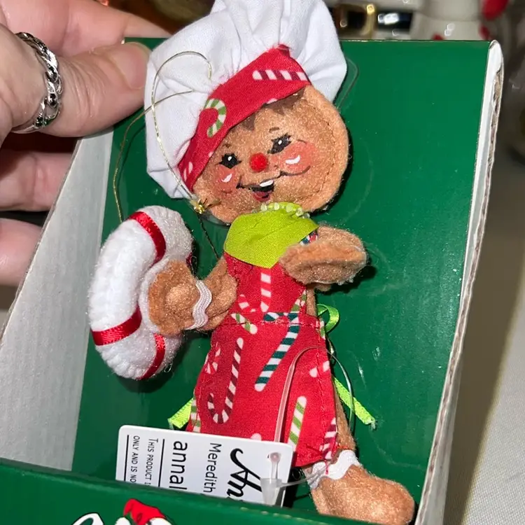 Annalee 5” Gingerbread Chef Ornament NWT