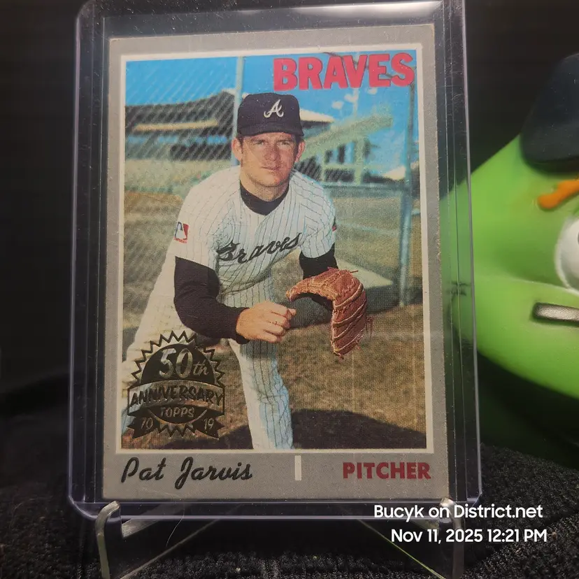 1970 Topps 50th Anniversary - Pat Jarvis Atlanta Braves