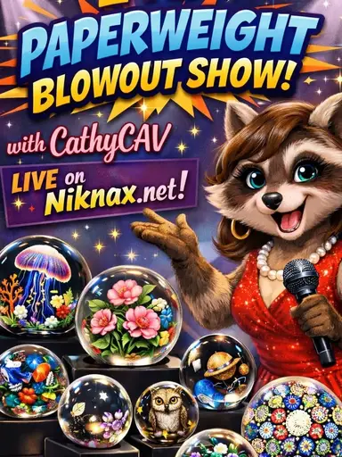 Paperweight Clearance Show! All Starts $20 & Under! Figurines Too!!