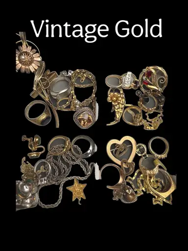 Vintage Gold- Gold Filled Gold Plated Beauties
