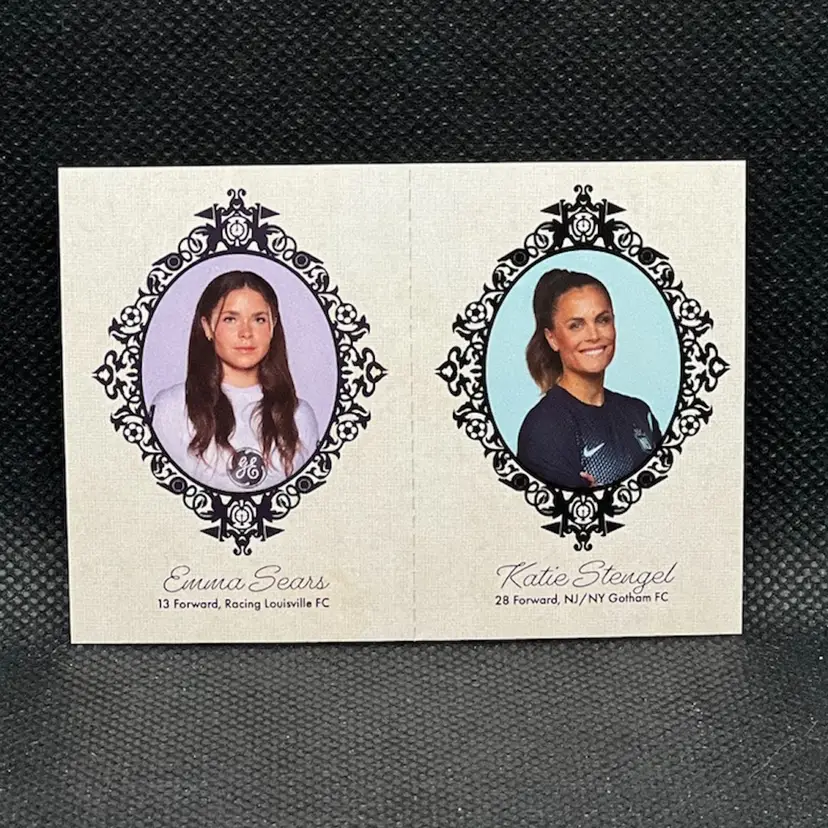 Emma Sears Katie Stengel 2024 Parkside NWSL Beachwood Soccer Card
