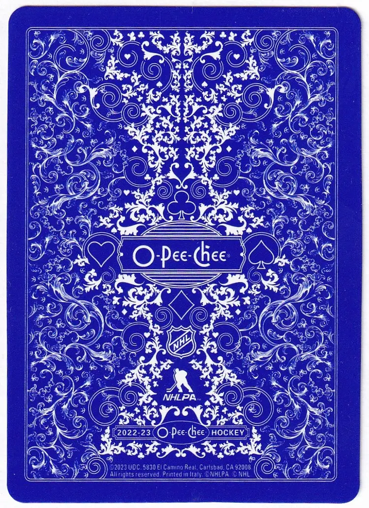 2022-23 O-Pee-Chee Playing Cards #3DIAMONDS Michael Bunting Toronto Maple Leafs Hockey Card