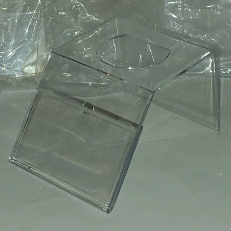 NIP, Acrylic Paperweight Stands from Caithness