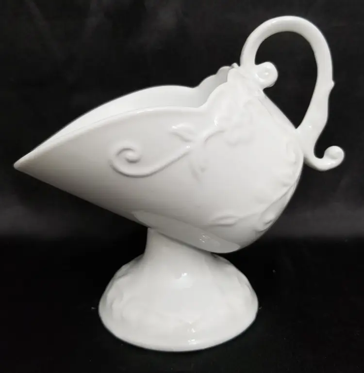 Vintage Porcelain Sugar Scoop
