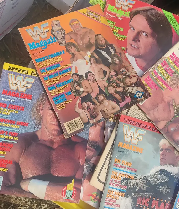Wrestling Magazine Lot