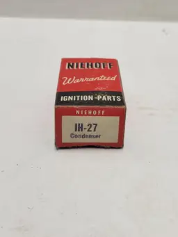 Niehoff IH-27 Condenser Ih27 Nos