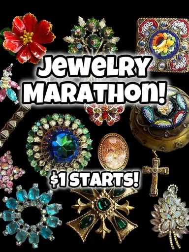 Jewelry Marathon 2! Micro Mosaics, Damascene, Rhinestones!